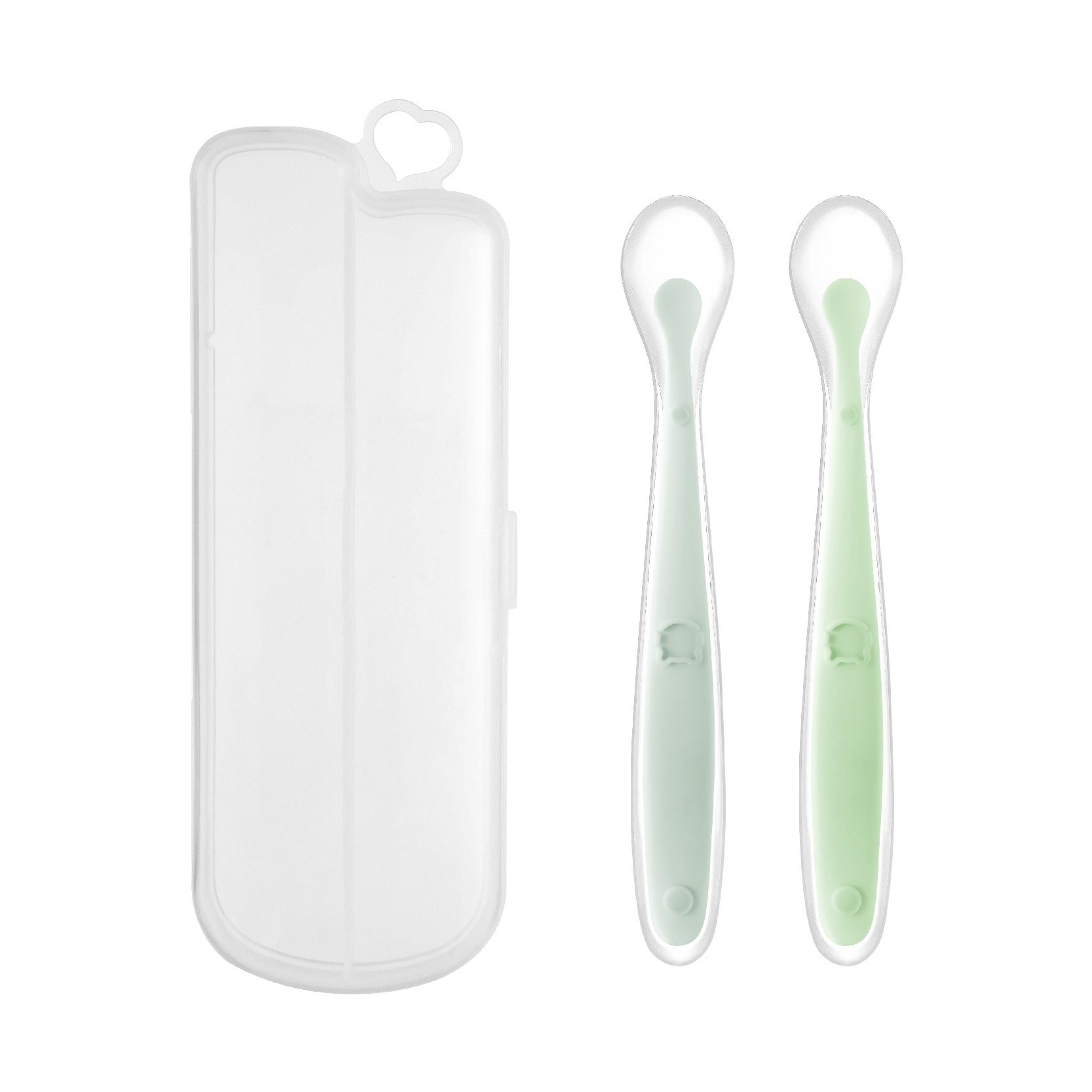 Baby Food Supplement Silicone Spoon