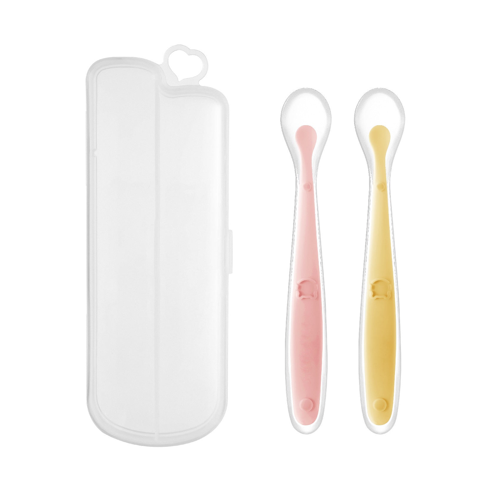 Baby Food Supplement Silicone Spoon