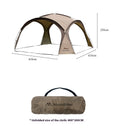Campsite Dome Canopy Sunshade Ventilation
