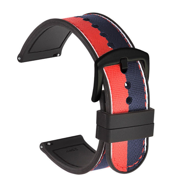 Fashion Minimalist Smart Watch Nylon Silicone Strap